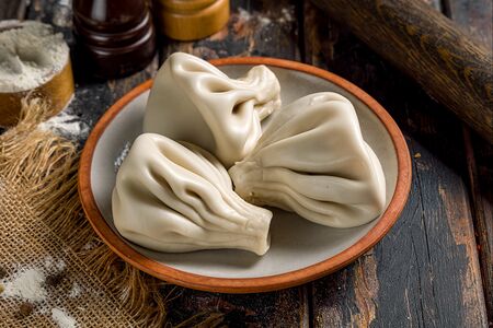 Хинкали с говядиной