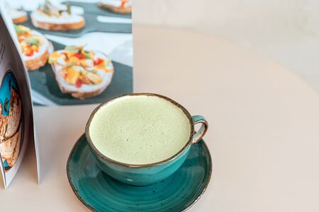 Чай Матча латте