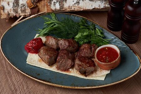 Шашлык из мякоти ягненка