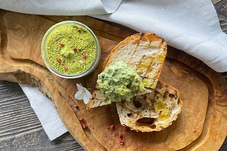 Паштет из белой рыбы с креветками