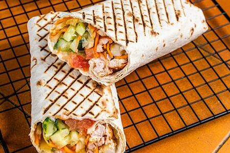 Донер ассорти в лаваше