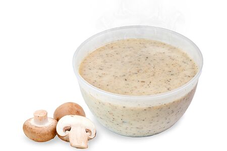 Крем-суп грибной