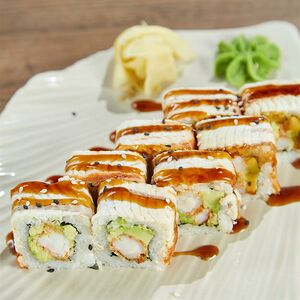 Филадельфия с угрем по-королевски