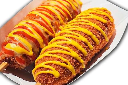 Корн-дог с сосиской