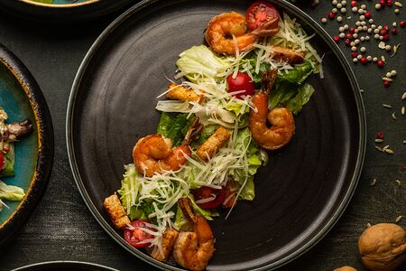 Цезаридзе с креветками