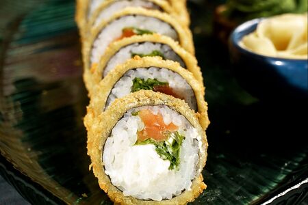 Темпура с лососем