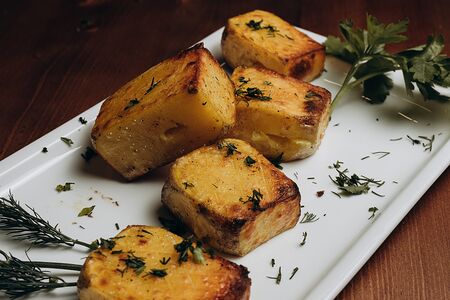 Картофель на мангале