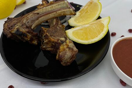 Шашлык из бараньей корейки