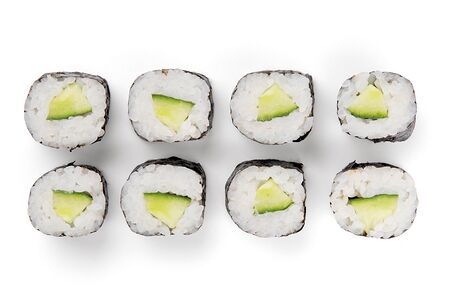 Мини-ролл с огурцом