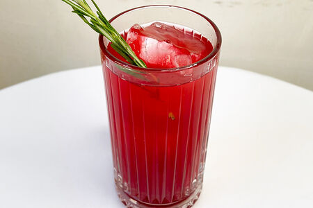 Лимонад Смородина-базилик