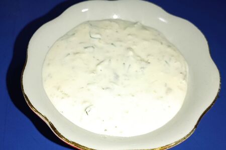 Сметано-чесночный