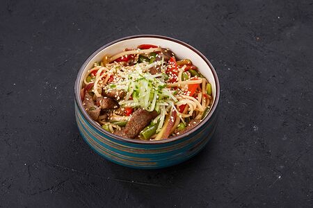 Wok c говяжьей вырезкой