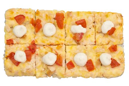 Ролл Японская пицца запеченный