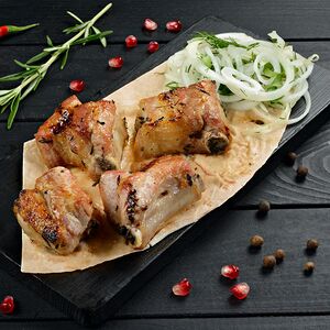 Шашлык из свиных рёбрышек