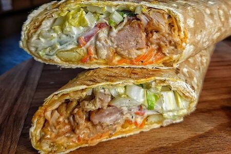 Шаурма со свининой
