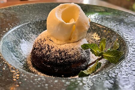 Шоколадный Фондан