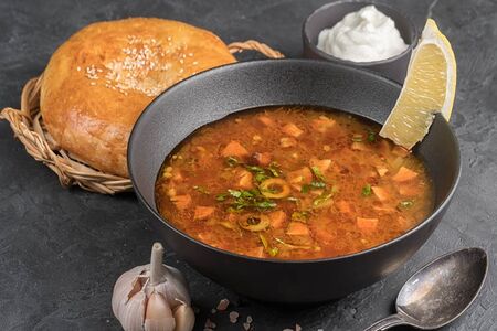 Солянка сборная мясная