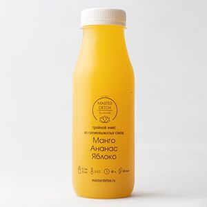 Микс манго, ананас, яблоко