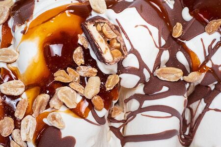 Мороженое Арахис-карамель