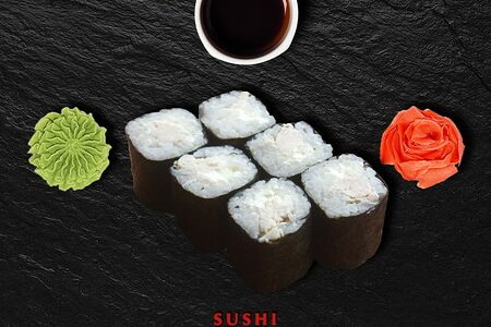 Маки Курица и сыр