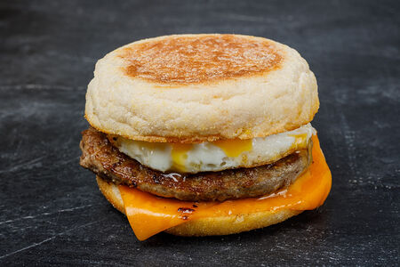 Маффин с яйцом