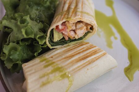 Врап с индейкой