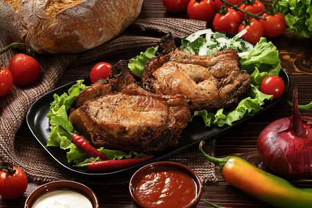 Шашлык из cвинoй корейки