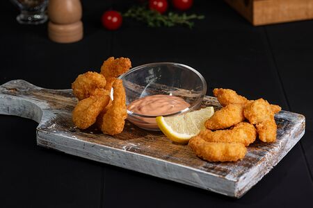 Креветки в панировке