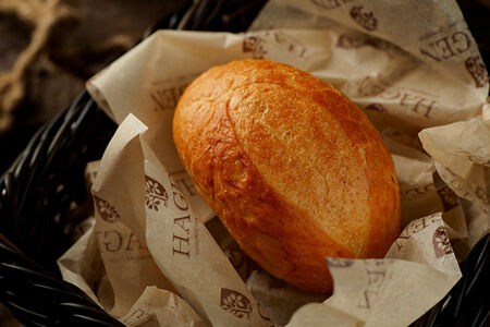 Булочка белая