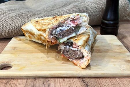 Шаурма с люля-кебабом