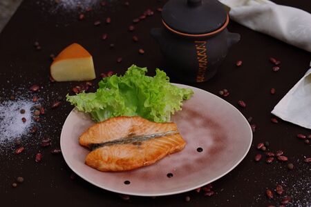 Шашлык из семги