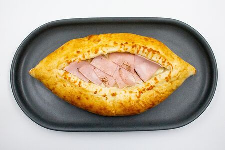 Хачапури с ветчиной