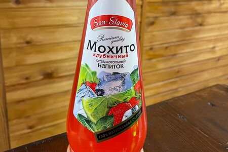 Лимонад мохито с клубникой San-Slavia