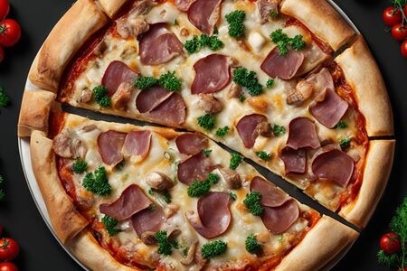 Пицца Грибная средняя