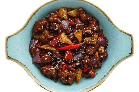 Свиная шейка в соусе терияки