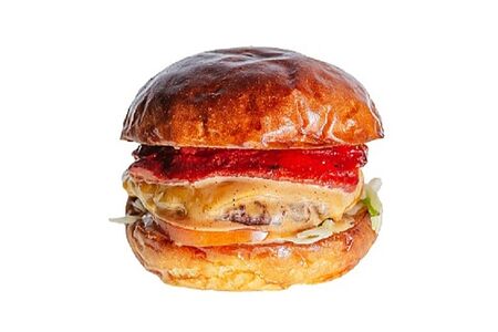 Бургер Тейсти с печеными перцами