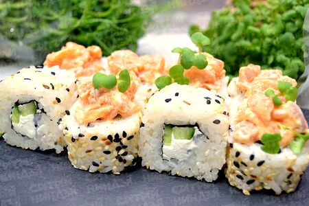 Спайси с лососем