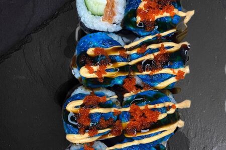 Запеченный с лососем