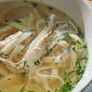 Лапша куриная