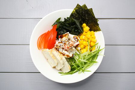 Боул со снежным крабом