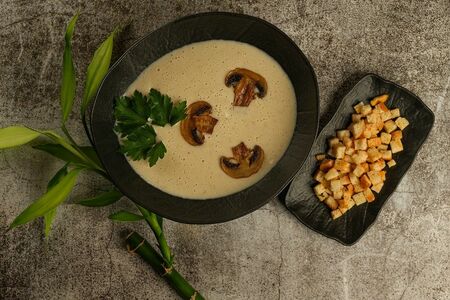 Грибной крем-суп