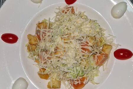 Цезарь с семгой