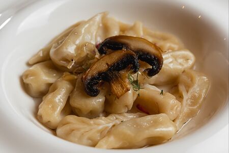 Вареники с картофелем и грибами