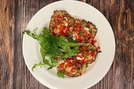 Нежные оладьи из судака