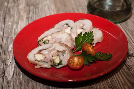 Куриный рулет