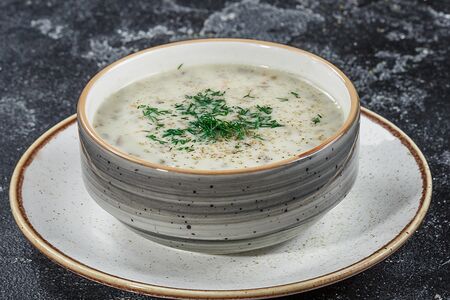 Суп-пюре с грибами