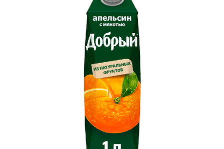 Сок апельсиновый Добрый