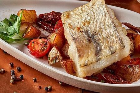 Палтус жареный