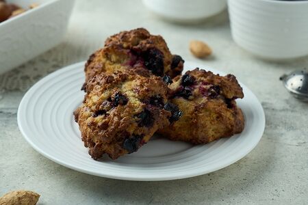 Ягодный скон