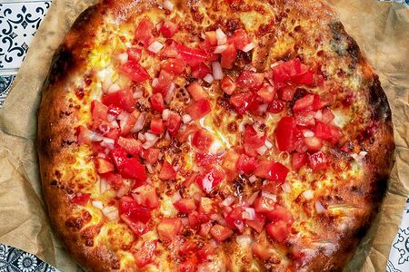 Хачапури с томатами